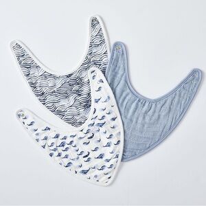 Pottery Barn Kids Nautical Bib Trio